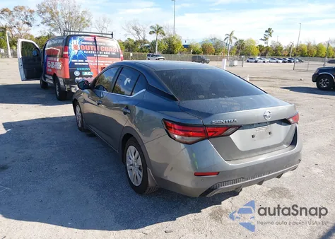 2020 Nissan Sentra S Xtronic Cvt z USA, uszkodzony, nr VIN 3N1AB8BV4LY256290